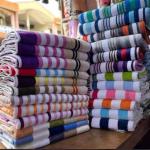 Large Bath cotton stripped Towel