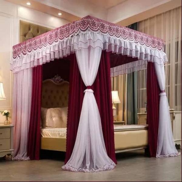 4 stand curtain mosquito Net