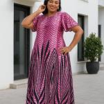 Short sleeved long dresses