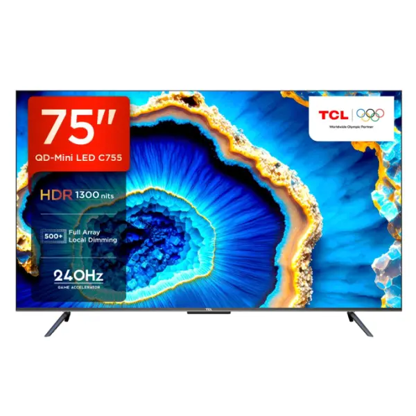 TCL 75 inch 4K UHD HDR Google Tv 75P