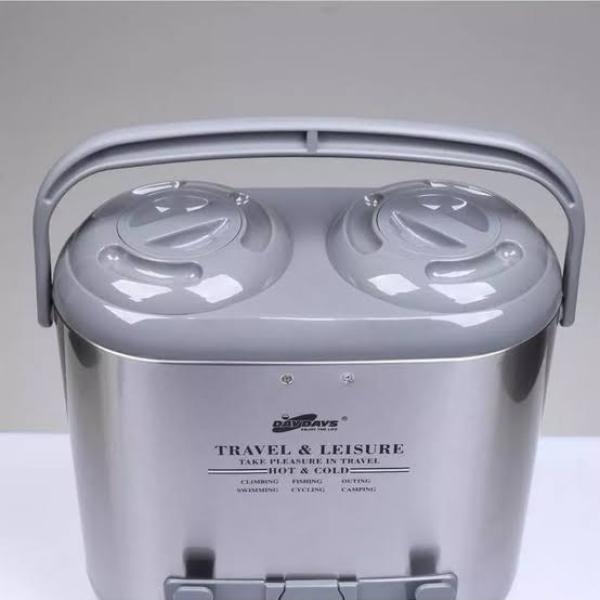 Travel Double Wall Vacuum flask serves up to 10 cups with storage of 3 days hot 5L available in Army green, olive and black