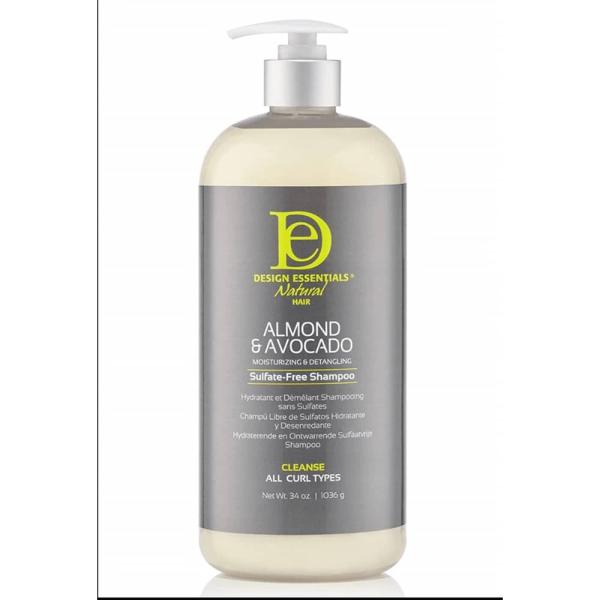 Design Essentials Almond & avocado moisturizing, sulfate-free shampoo